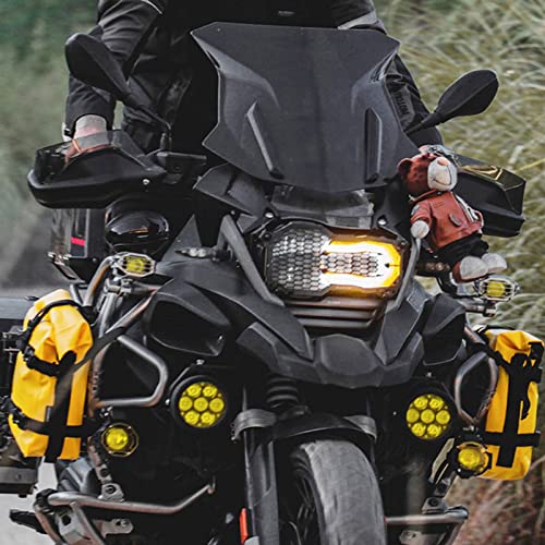 Bolsa para Defensas de Motocicleta Shkalacar, Bolsa Impermeable con Correa de Hombro, Alforja Lateral con Capacidad de 8L miniatura 2