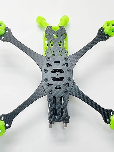 Miniatura 10 de Mark5 Versión analógica Marco 5 pulgadas 0.197 in Brazo FPV Racing Drone Quadcopter Freestyle Para Gallo 9.055 in... (5 Pulgadas HD)