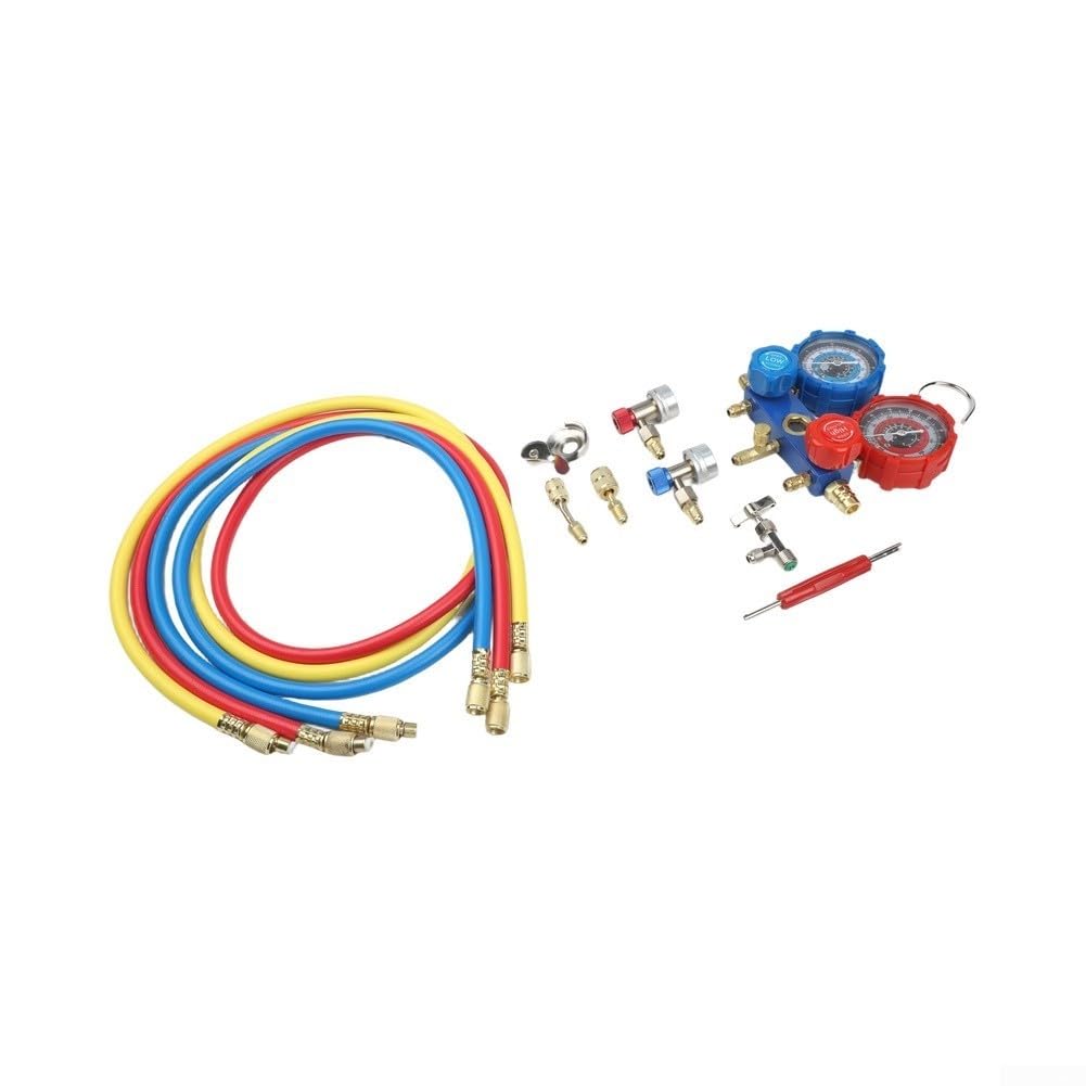 AC Manifold Gauge Set R134a Aluminiumlegierung High Low