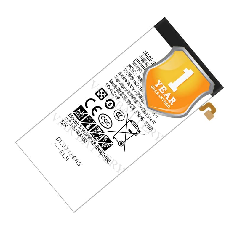 Image of Original EB-BA800ABE Battery Compatible for Samsung Galaxy A8 | A8 Duos (SM-A8000, SM-A800F) - (3050mAh) - 1 Year Warranty K7