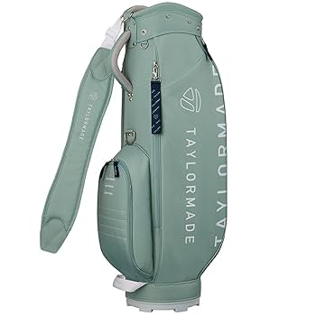 TaylorMade キャディバッグ ホワイト/グリーン 最終価格】TaylorMade ゴルフバッグ ホワイト/グリーン キャディ