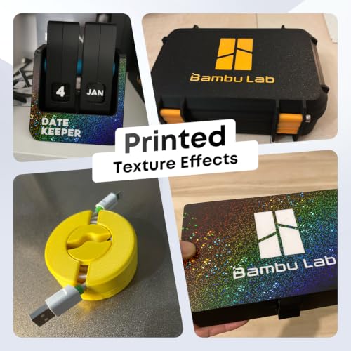 Image of 3D Printer Build Plate for Bambu Lab X2D P2S X1 X1C X1E P1P P1S A1, 3D Printer Accessories PEY+PEI Dual Texture 257x257mm, Flexible Spring Steel Hot Bed Platform Sheet