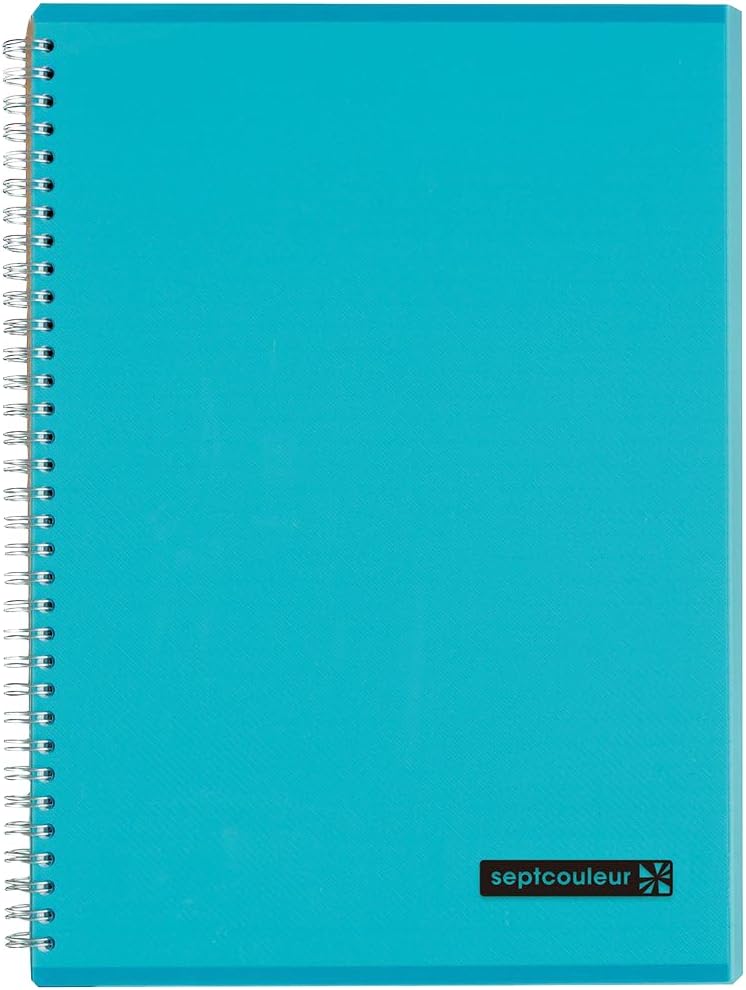 Maruman SEPTCOULEUR A4 Notebook - Light Blue