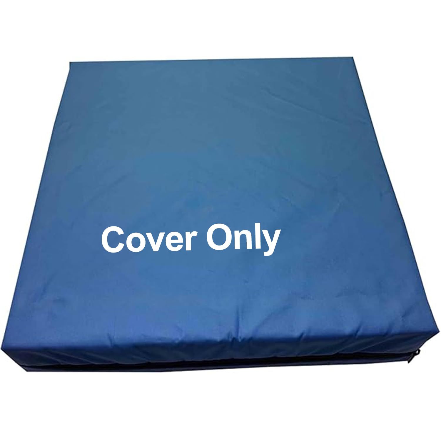 5cm (2-Inch) Thick Outdoor/Indoor Replacement Seat Cushion Cover Only – Durable, Lightweight Zippered Cover for Rattan Patio Garden Chair Pads – Machine Washable (Royal Blue, 61 x 66cm / 24" x 26") — image 1