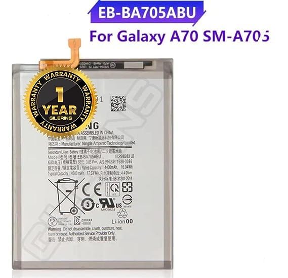 Image of Original EB-BA705ABU Battery for Samsung Galaxy A70 / A705 / SM-A705 Battery with 1 Year Warranty****(R89)