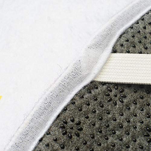 Toilettendeckelbezug Dreiteilige Strandmatte Für Den Haushalt Wasserdichtes U-Förmiges Kissen Badezimmer Absorbierender Rutschfester Heimteppich-Dreiteiliger Strandseestern 210078_60*90 (U-Förmig – Bild 6