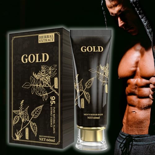 Penile Sensitivity Enhancing Cream – Fast-Acting Gold Gel for Men Improve Performance Naturally