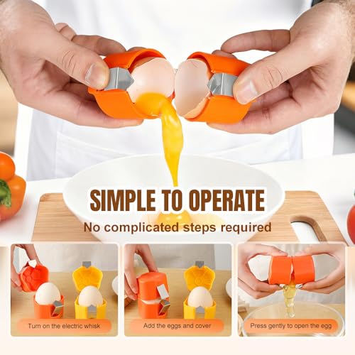 Handheld Egg Opener for Hard Boiled