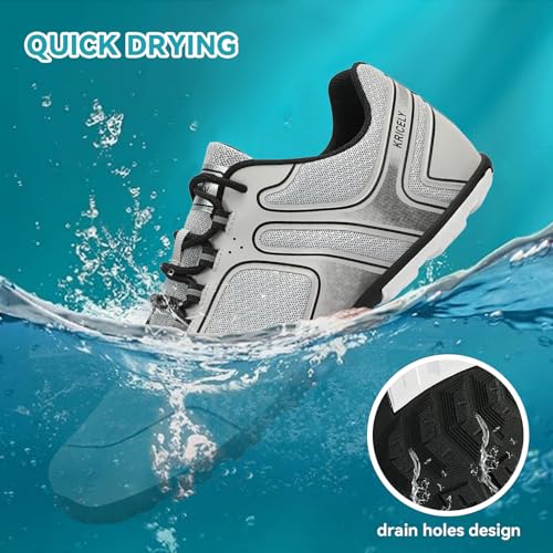 Men's Hike Barefoot Shoes | Wide Toe Box Minimalist Shoes for Gym Workout | Grounded Footwear Cross-Trainer Athletic Sneakers2