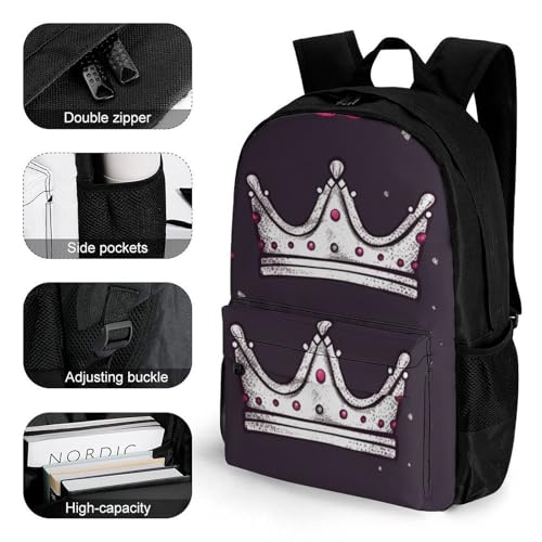 Mochila casual ligera para mujer y hombre miniatura 3