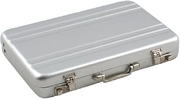 Amazon Co Jp 名刺入れ おしゃれ かっこいい おもしろい カードケース アタッシュケース型 メンズ レディース スマホスタンドのセット Sv422 銀 シルバー シューズ バッグ Amazon Co Jp 名刺入れ おしゃれ かっこいい おもしろい カードケース アタッシュケース型 メンズ レディース スマホスタンドのセット Sv422 銀 シルバー シューズ バッグ