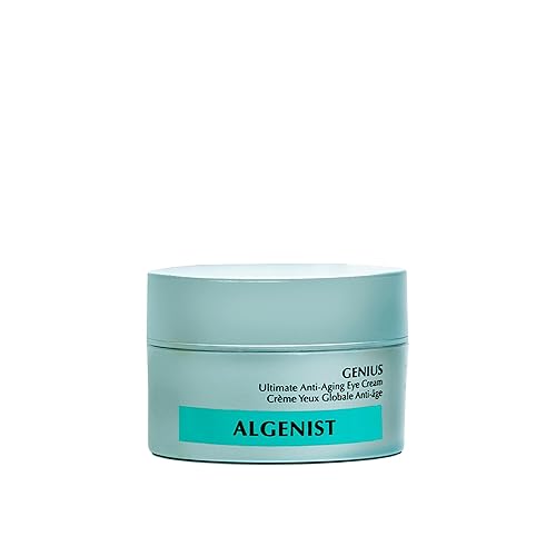 Algenist GENIUS Ultimate Anti-Aging Eye Cream – Crema reafirmante para debajo de los ojos con colágeno + aceite de microalgas – Ayuda a rellenar