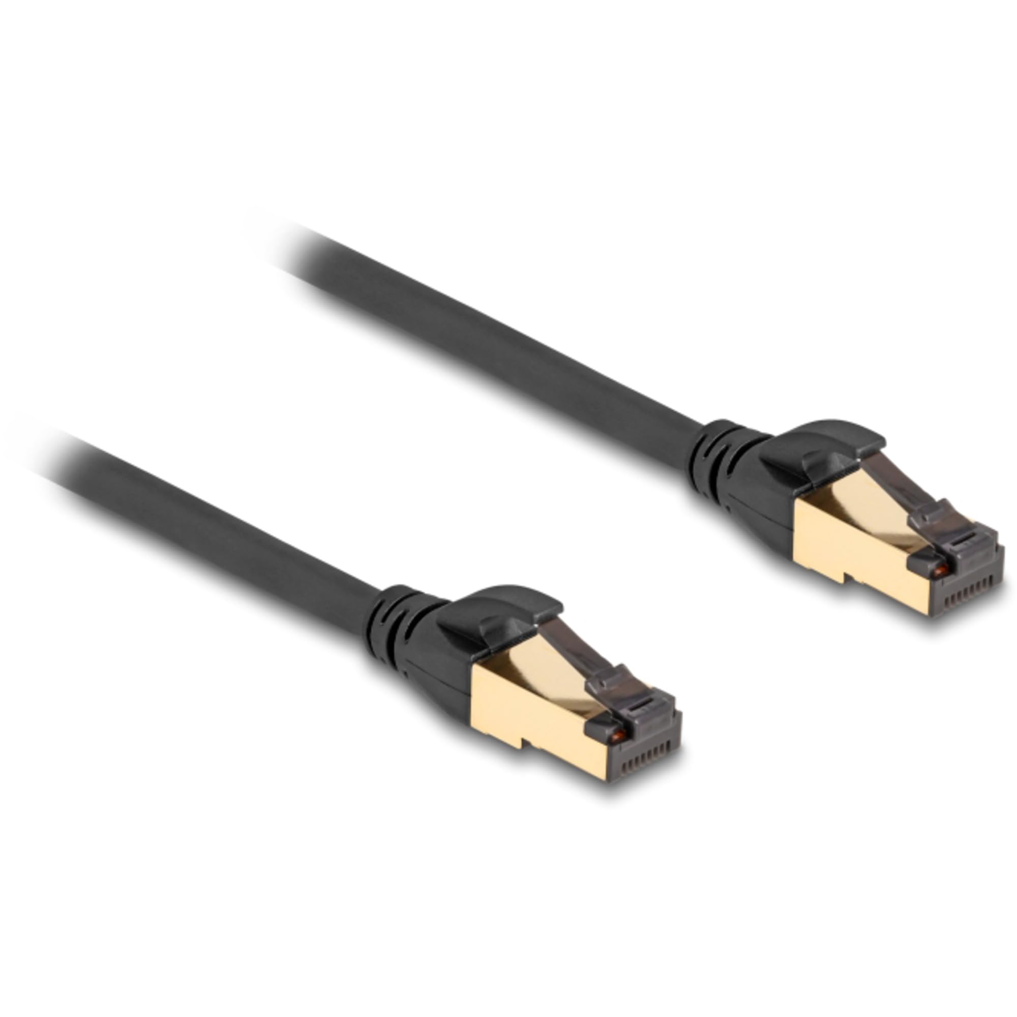 DeLOCK 80252 câble de réseau Noir 10 m Cat7 S/FTP (S-STP)