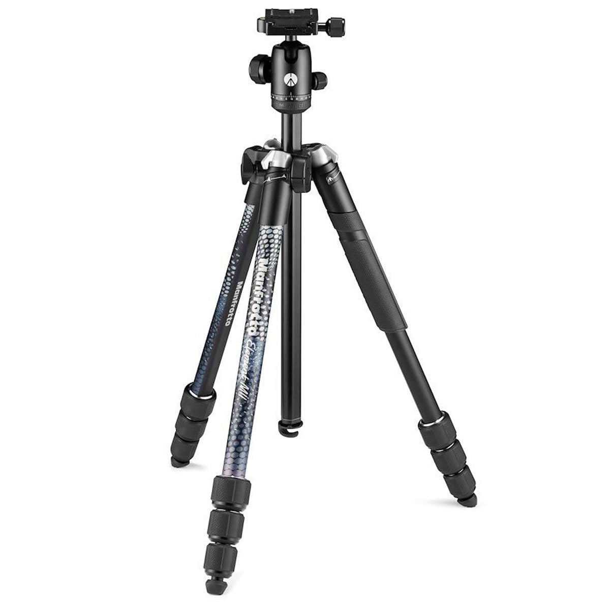 Manfrotto Element MII 4-Section Aluminum Tripod with Ball Head Black
