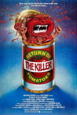 Amazon.com: Return Of The Killer Tomatoes Movie Poster 11x17