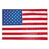 Advantus MBE002220 All-Weather Outdoor U.S. Flag, Heavyweight Nylon, 4 ft x 6 ft