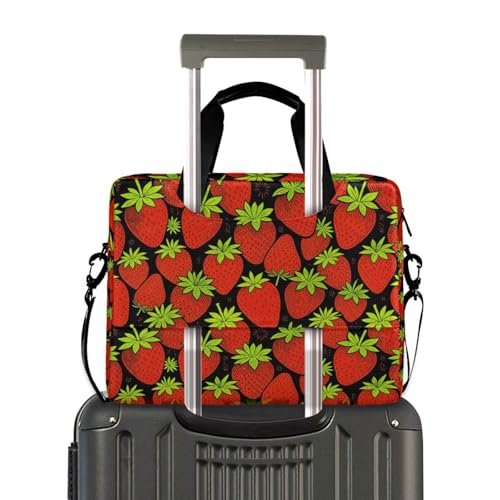 Funda para portátil 15.6 pulgadas con asa y correa negra miniatura 4