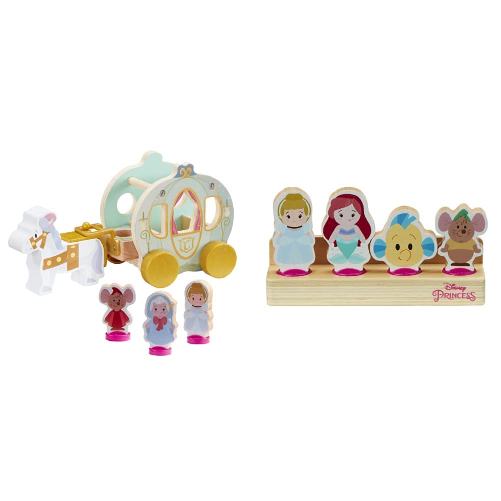 Disney Princess Wooden Cinderellas Pumpkin Carriage Beautiful