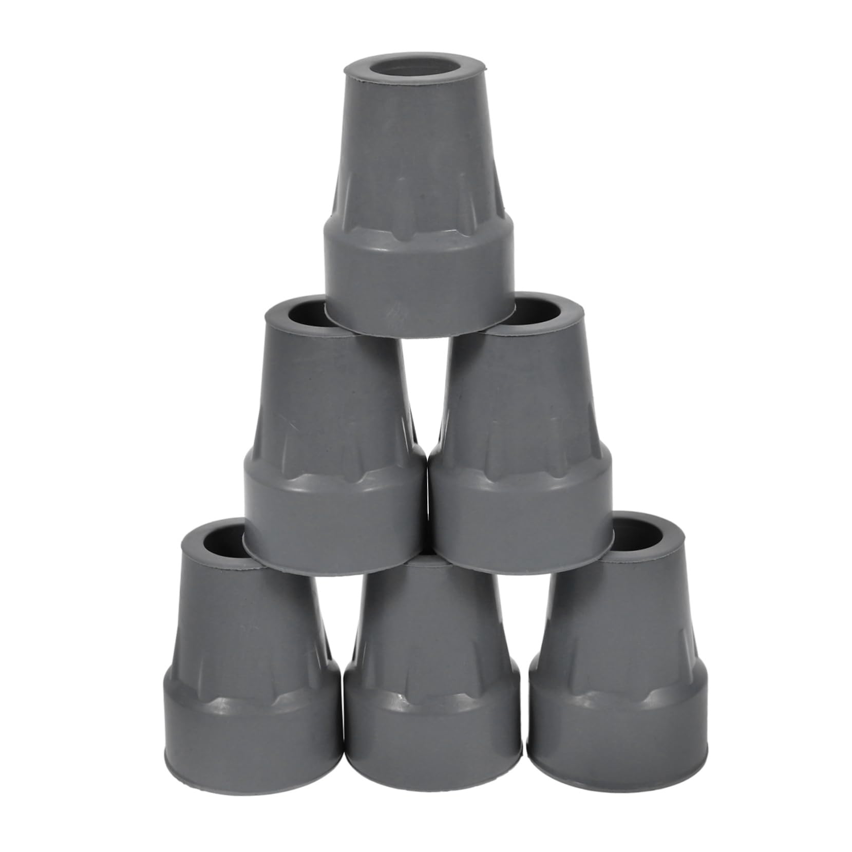 Healvian 24piezas Conteras De Goma Antideslizantes Para Muletas y Bastones Repuestos Duraderos y Elegantes Para Mayor Estabilidad y Confort