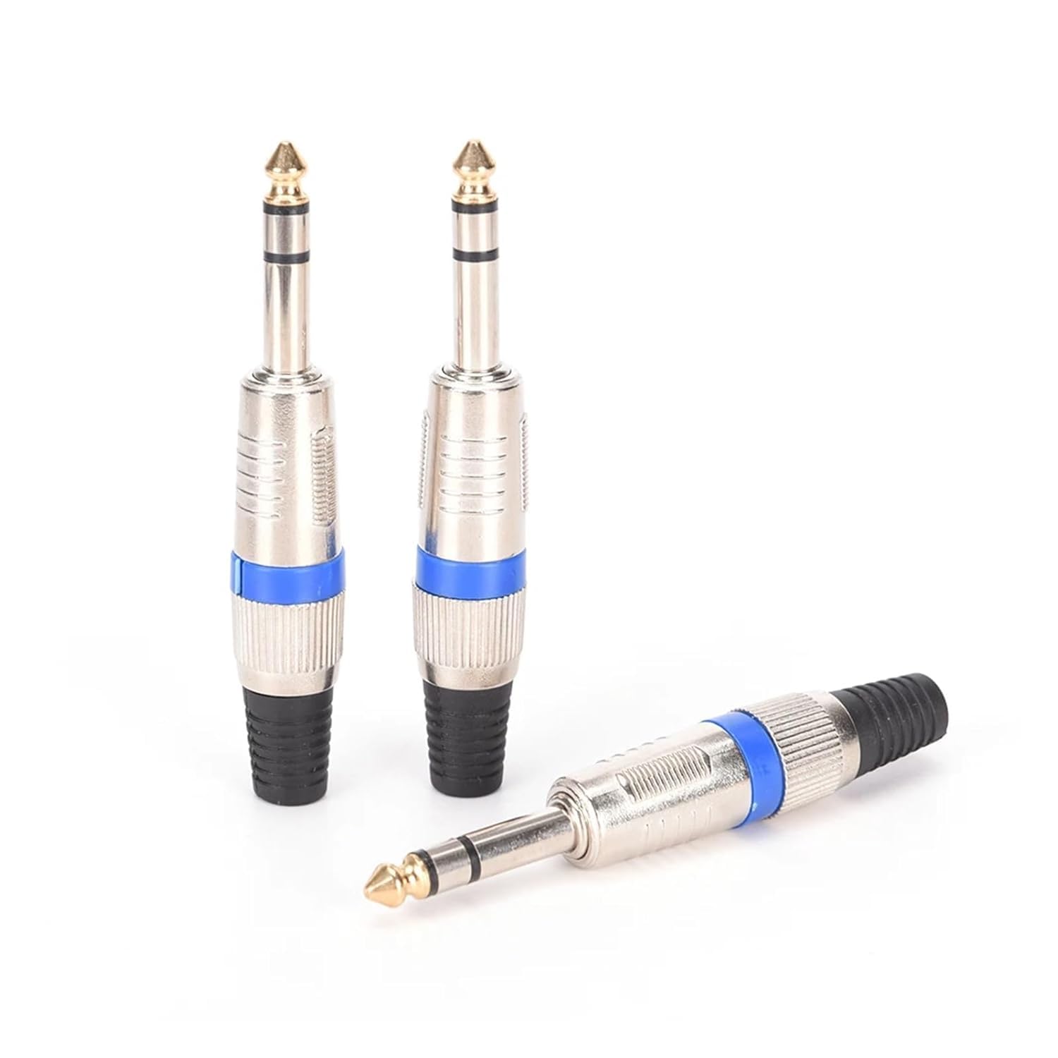 Adattatore audio maschio da 6,35 mm a RCA femmina, per microfono amplificatore, confezione da 5, perfetto per connessioni audio fai da te