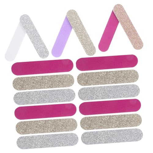 PACKOVE 30個 フラッシュ爪やすり ネイルバッファーとファイル サンディン