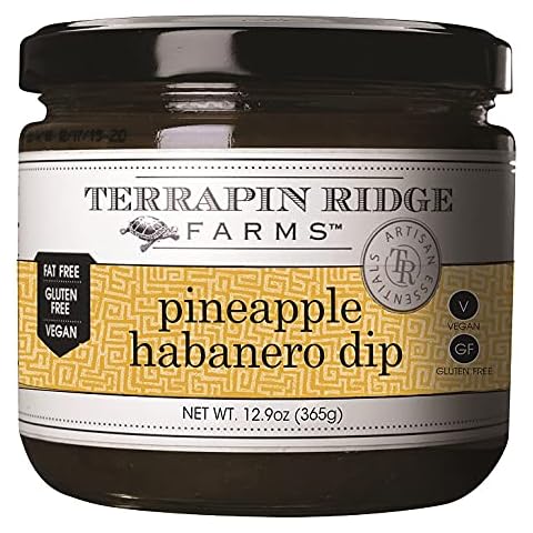Terrapin Ridge Farms Gourmet Pineapple Habanero Dip – One 12.9 Ounce Jar Cover