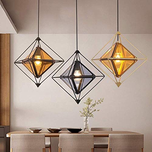 Lustre en verre postmoderne créatif pour décoration de boutique