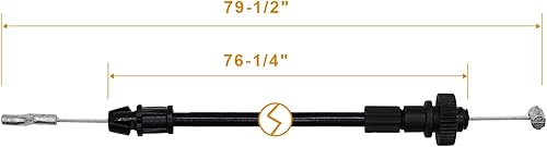 Miniatura 6 de Ganivsor 946-04206A Cable de control de velocidad variable para Cub Cadet MTD 746-04206A 946-04206 Stens 290-925 Rotary 13416