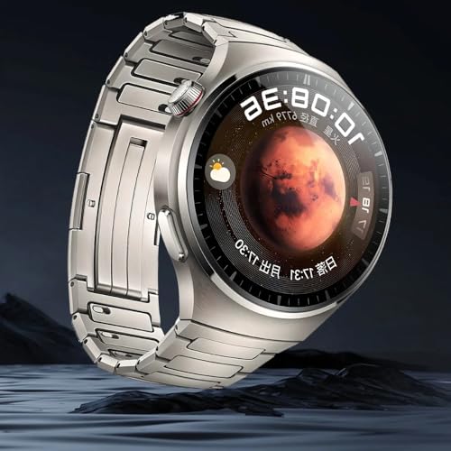 Correa de titanio compatible Huawei Watch 4 Pro miniatura 2