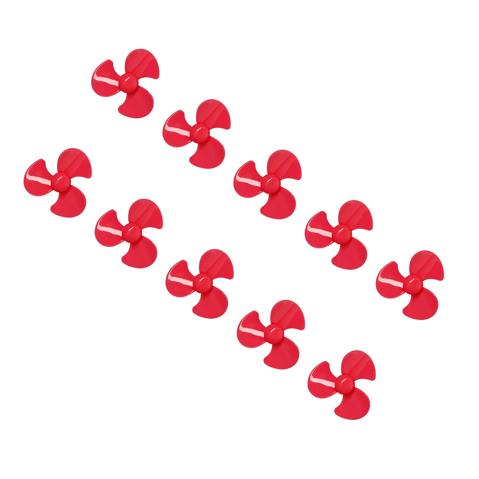 Lot De 10 Hélices 3 Pales 50 Mm En ABS – Pièces De Rechange Pour Voitures Télécommandées Et Modèles DIY