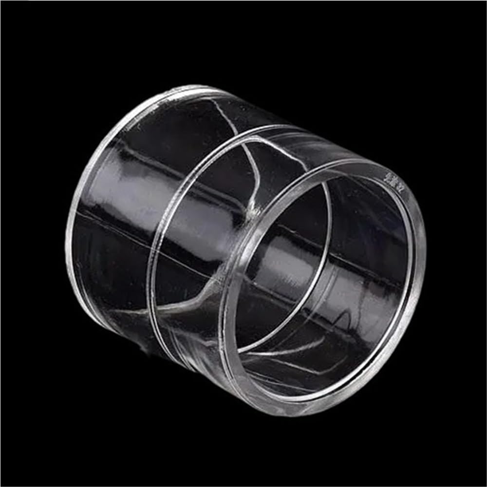 Acrylic Pipe Connector Aquarium Fish Tank Direct Joint, 16-50mm Acrylic Pipe Straight Connector, Garden Irrigation DIY Fittings 1pc(20mm)