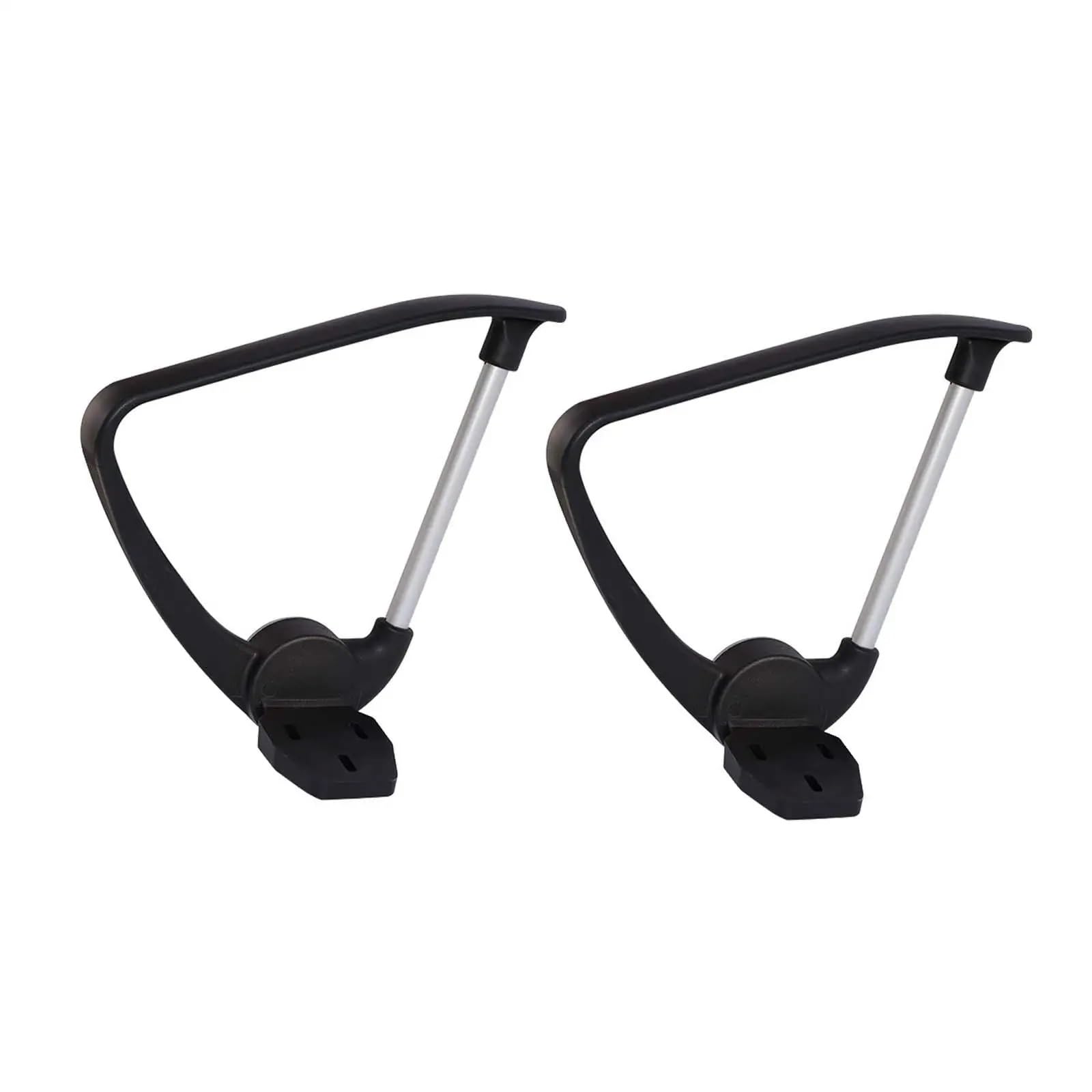 2 reposabrazos for Silla de Oficina, Izquierdo y Derecho, fáciles Instalar, giratorios, for Ordenador, Juegos para Sillas De Oficina