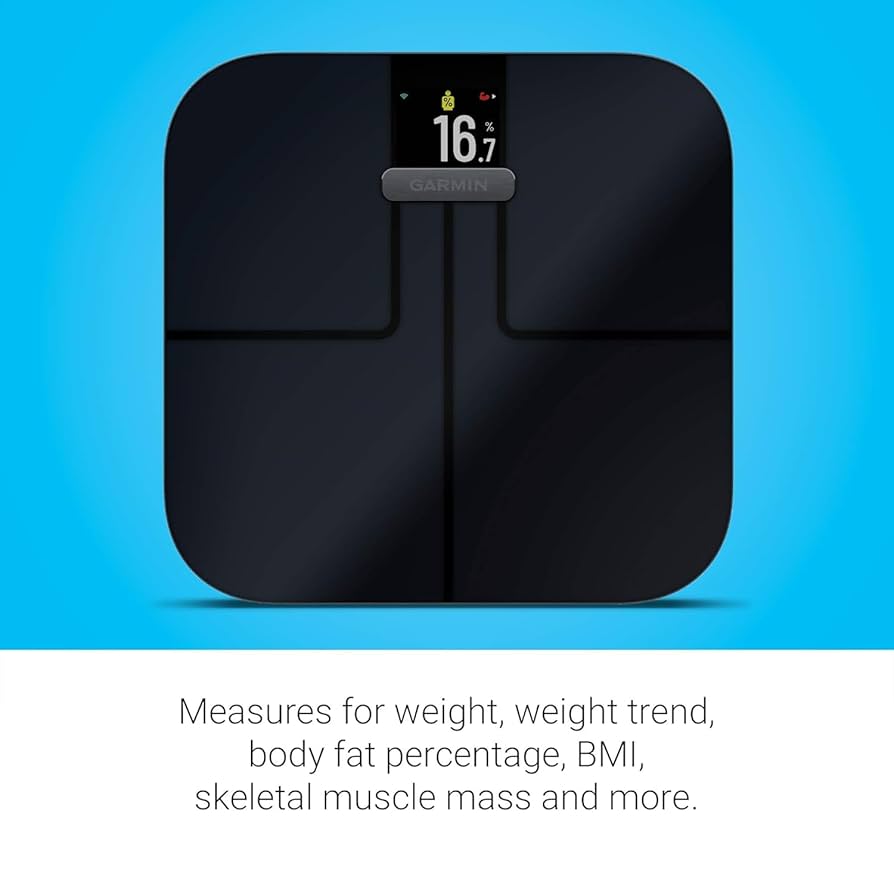 GARMIN Index S2 Smart Scale ブラック Garmin Index S2 Inteligentna Waga, Czarna : Amazon.pl