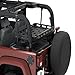 Bestop 4143701 Lower Cargo Rack Bracket System for 2003-2018 Wranglers, excludes Unlimited