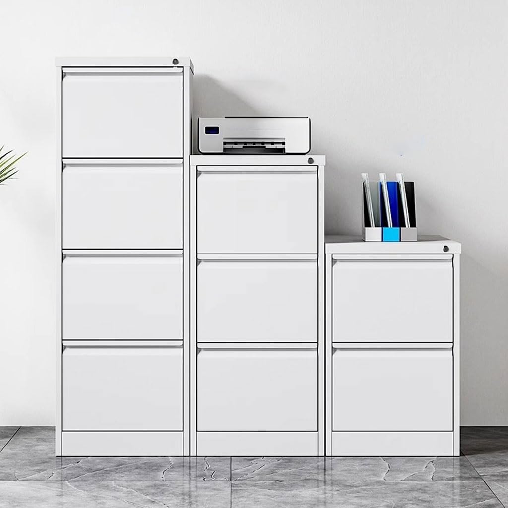 Armadietto in ferro con cassetti a gancio rapido per l'organizzazione dell'ufficio e l'archiviazione di file organizer e scatola per carte per cartelle e forniture