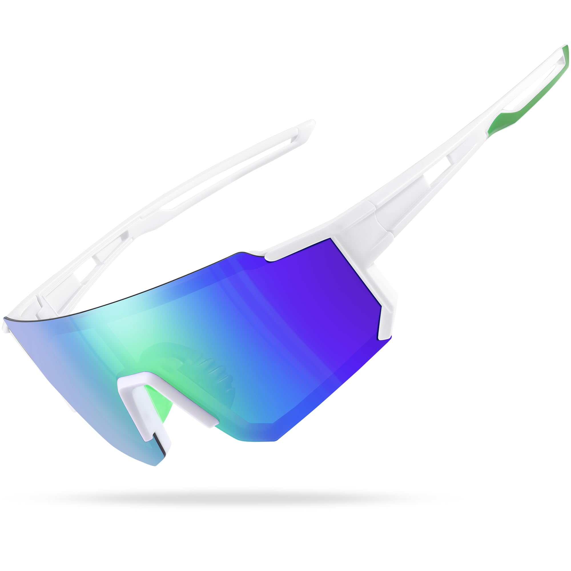 Gafas de sol polarizadas cuadradas para hombres y mujeres, con montura ligera, con protección UV