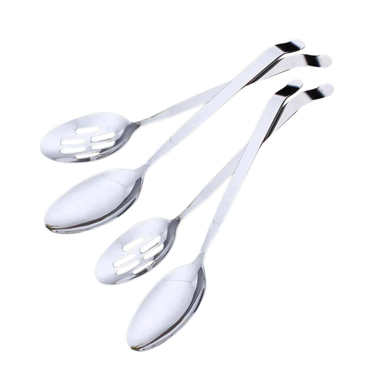 PRETYZOOM 4 Pcs Portion Control Serving Spoon Conlander Spoon Long Handle Spoon Distribute Spoon Ladle