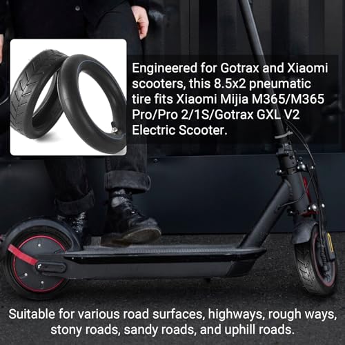 AR-PRO Pneumatic Scooter Tire and Tube Set