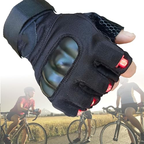 Gants de lampe de poche LED indispensables pour la pêche nocturne et le camping en forêt