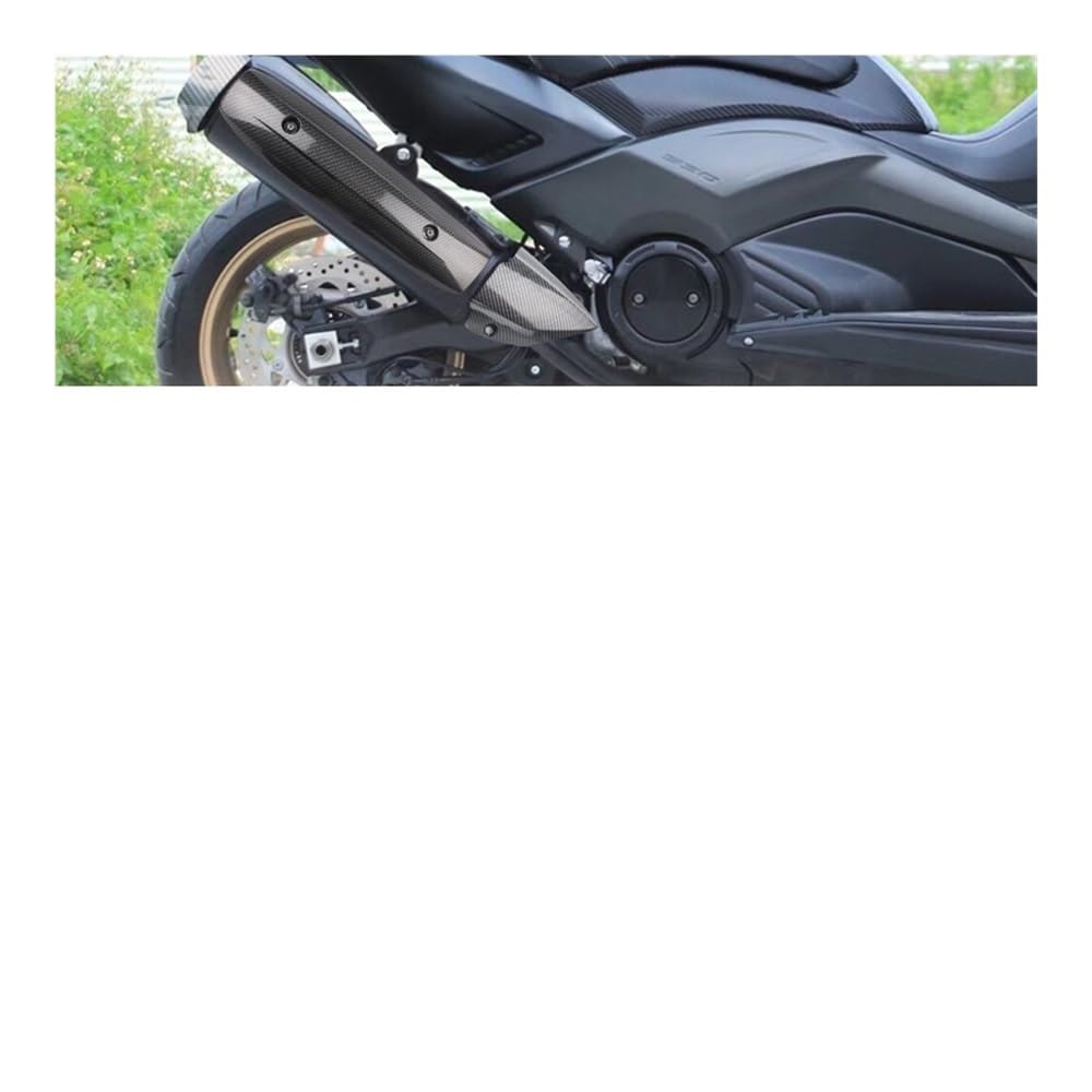 per TMAX530 TMAX 530 Tmax 530 2013-2017 Moto Marmitta Copertura Tubo di Scarico della Protezione della Protezione Scudo Termico Moto