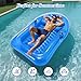 MoKo Inflatable Tanning Pool Lounge Float, Pool Floats Adult Boat with Ice Bar and Cup Holders, 78