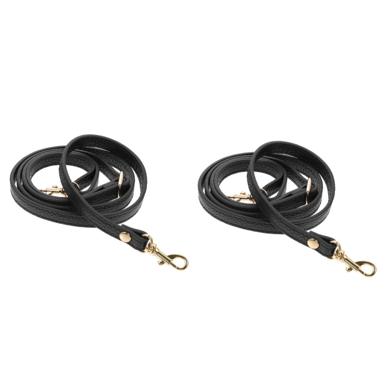 VILLCASE 2piezas Correa De Hombro Ajustable De Cuero Con Hebilla Reemplazo De Cinturón Para Bolso y Bandolera Accesorios De Moda Para Mujeres