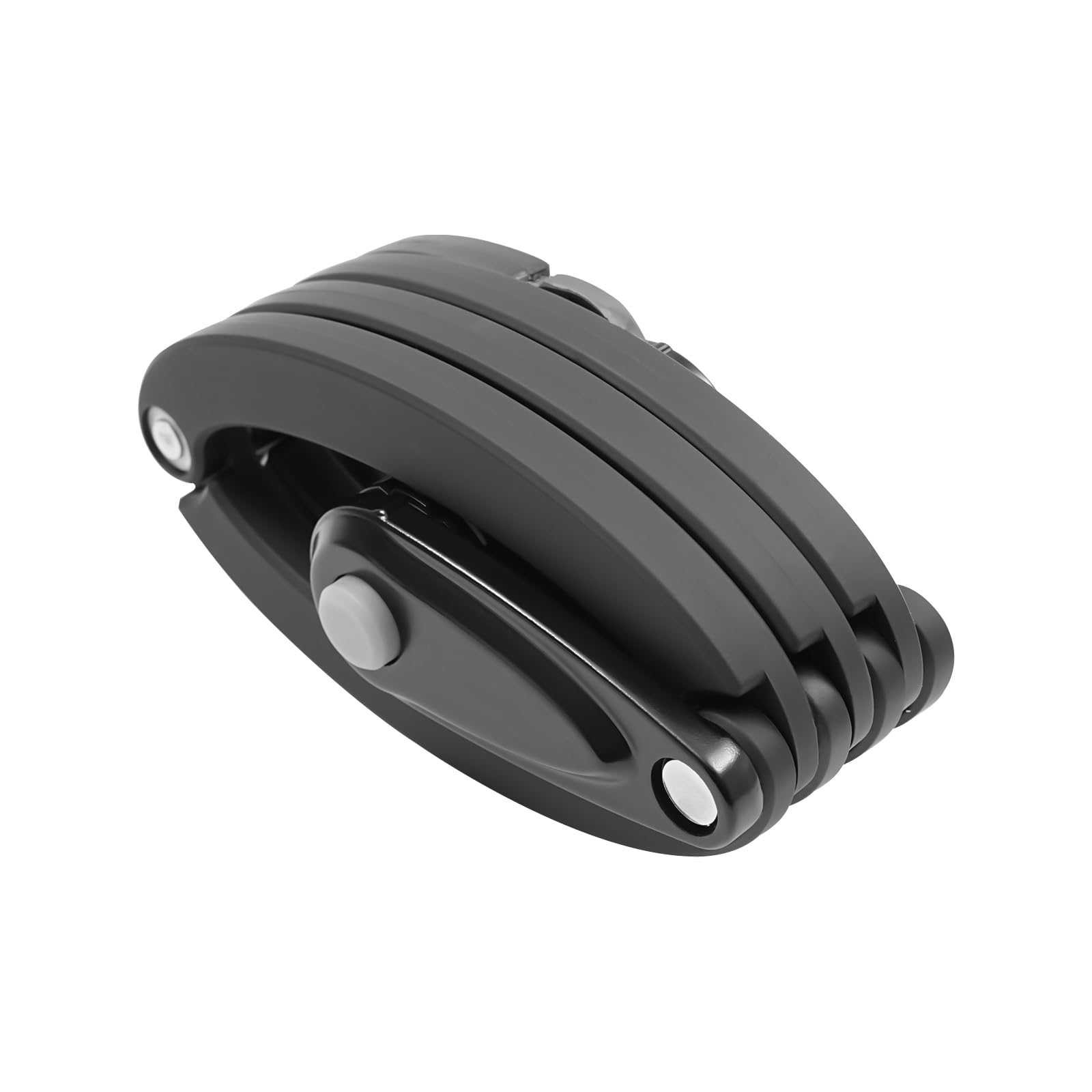 Lucchetto per bicicletta a 4 cifre, lunghezza 85 cm, con supporto per mountain bike, bici da corsa, BMX/MTB (nero)