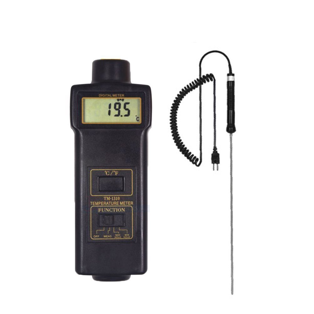 ThermomèTre NuméRique à Thermocouple de Type K (-50-1300°C) avec Deux ThermomèTre NuméRique à Thermocouple de Type K (-50-1300°C) avec Deux