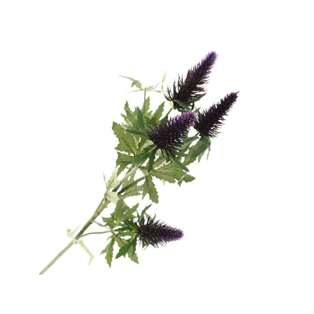 FloristryWarehouse Sea Holly Eryngium Artificial Spray Purple 77cm/30 Inches Tall