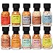 Smokehouse by Thoughfully Gourmet-Grillgewürzset - Mini-Glasflaschen mit veganen & vegetarischen Grillgewürzen – Gewürze Geschenkset für Männer – Geschenk zum Vatertag - 10er-Pack