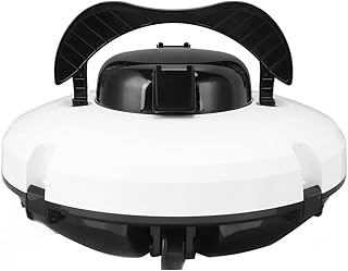 Aspirador de Piscina Robótico Sem Fio Aspirador de Piscina Totalmente Automático robô de Limpeza de Piscina UE 100‑240 V Branco