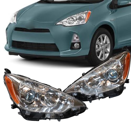 For 2012 2013 2014 Toyota Prius C Headlight Assembly, Left