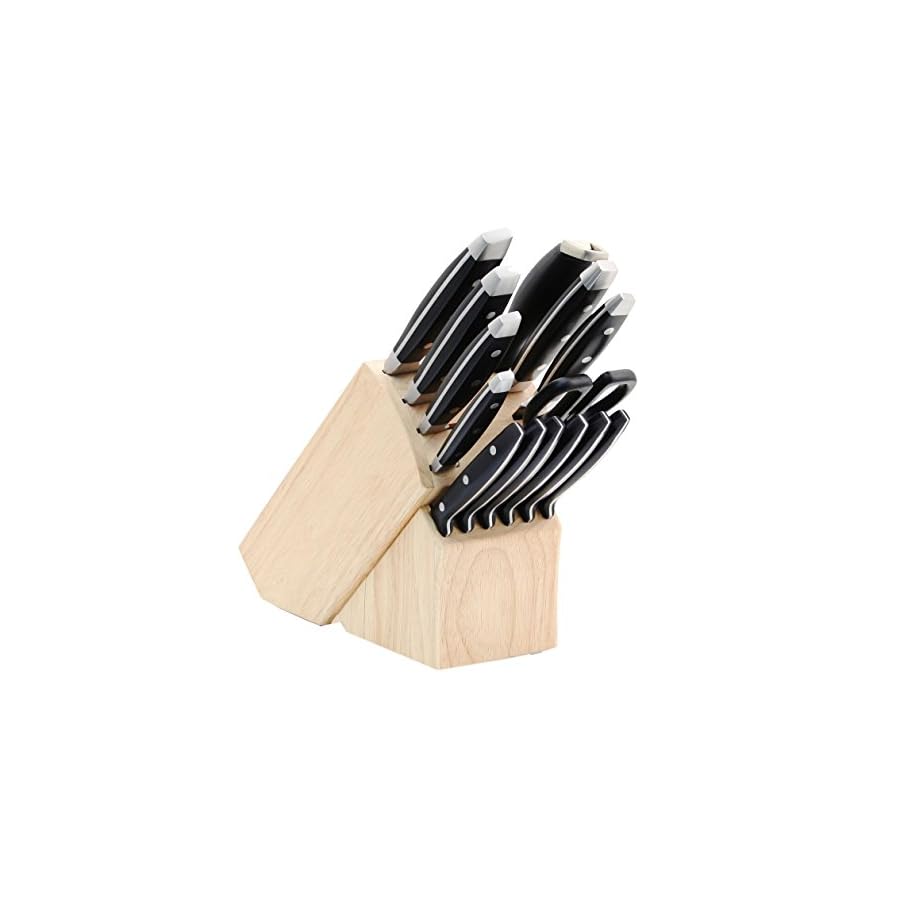 Hampton-Signature--Continental--15-Piece-Knife-Block-Set Hampton Signature – Continental – 15 Piece Knife Block Set