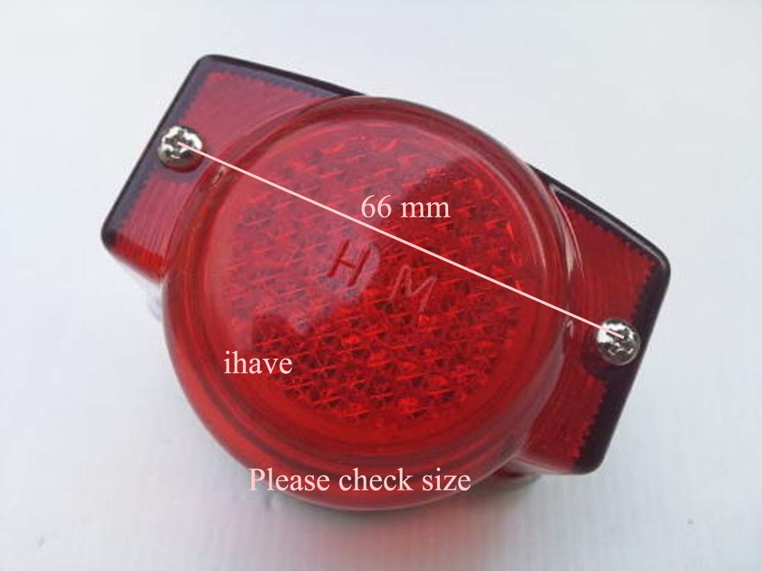 HONDAテールレンズ 33512-621-003 バモス360 S600 Amazon.com: Genuine Honda Tail Light Lens - 33702-077-671